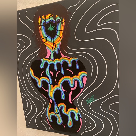 High Trippy Art Drawing - Picture 2 of 2